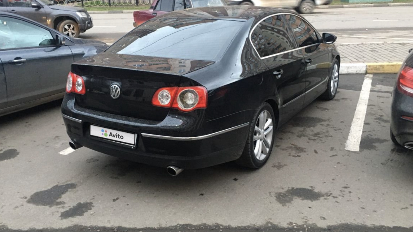 Volkswagen Passat B6 2.0 бензиновый 2006 | Чёрная пушка на DRIVE2