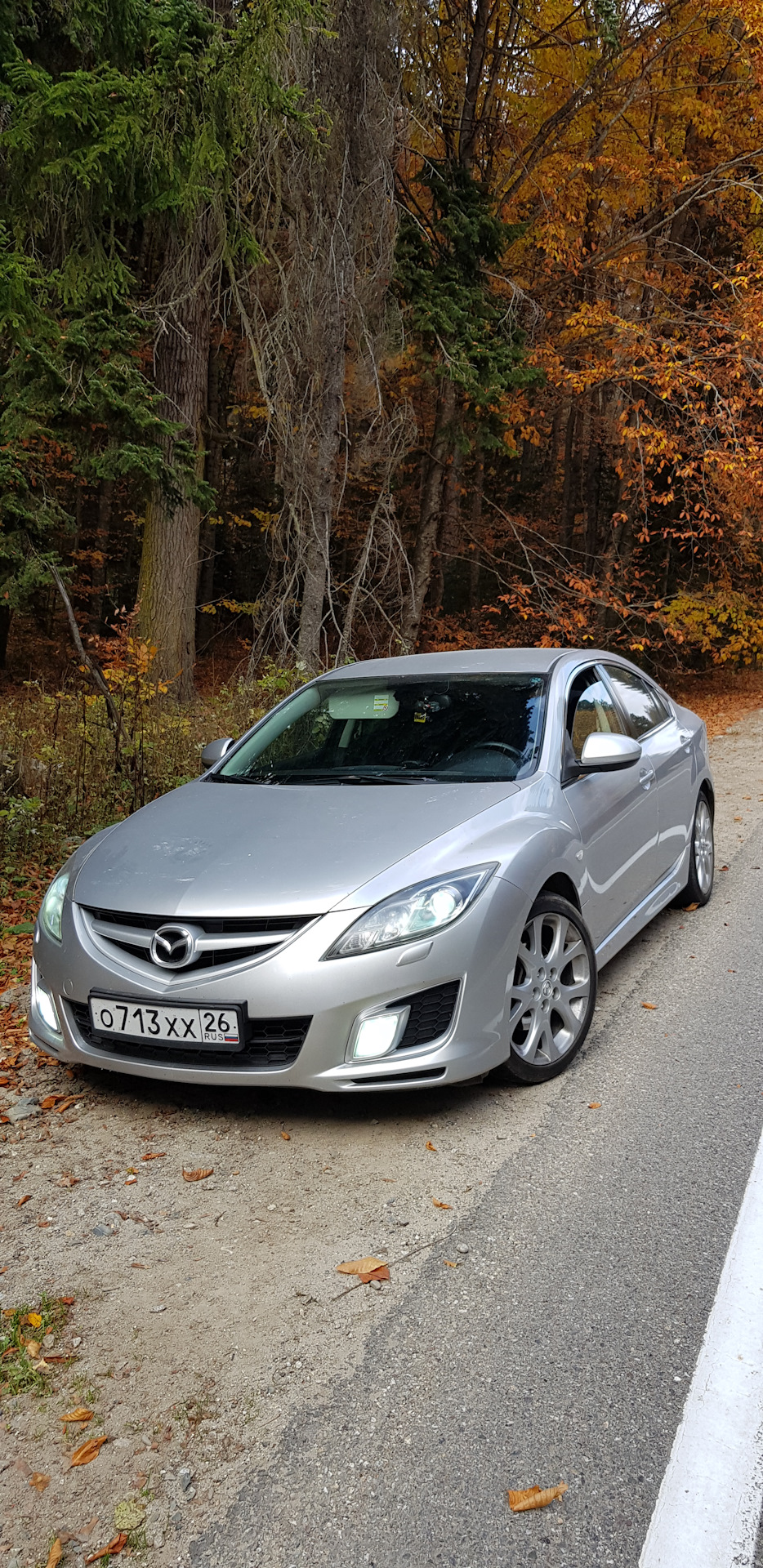 Поездка в Домбай — Mazda 6 (2G) GH, 2 л, 2008 года | путешествие | DRIVE2