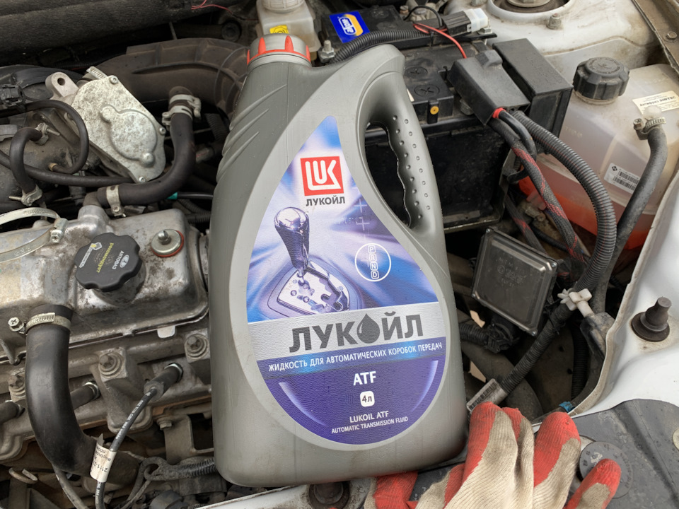 Замена масла в механической коробке передач на ЛУКОЙЛ ATF DX III — Lada ...
