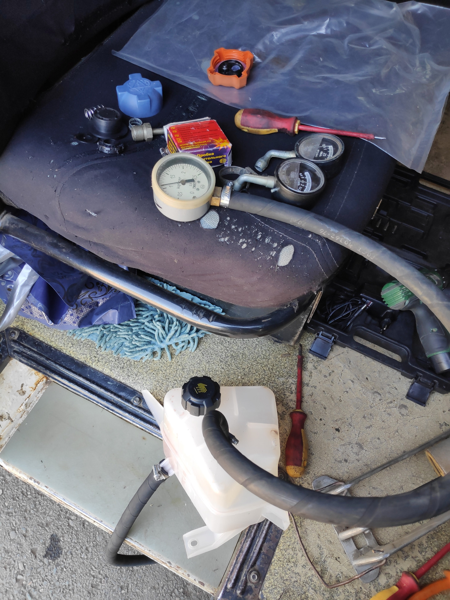 Ну и опять радиатор отопителя потек после пайки! — Lada Калина ...