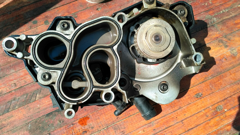 Течь антифриза из термостата — DRIVE2