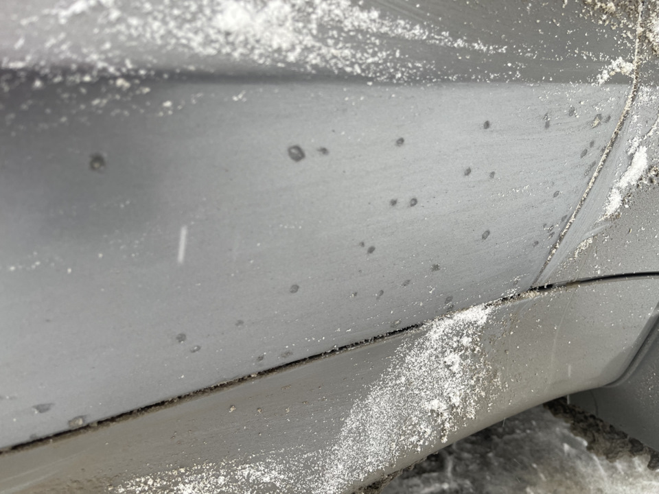 Покраска низа передних дверей — BMW X5 (F15), 3 л, 2016 года | визит на ...