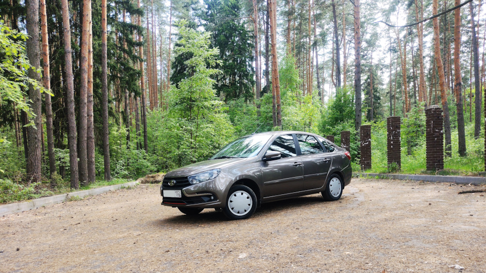 Установка сетки и ПТФ. Подключение видеорегистратора — Lada Гранта ...
