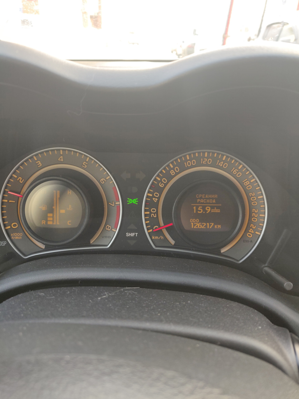 Расход с неисправным дмрв на королле 150 — Toyota Camry (XV40), 2,4 л ...