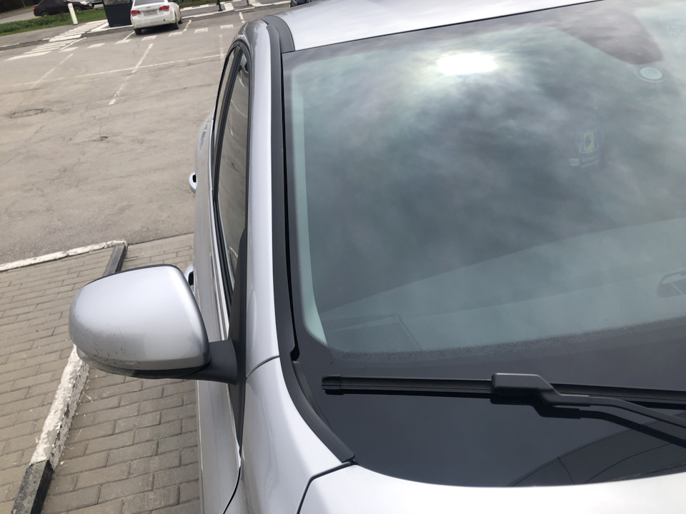 Дефлектор лобового стекла — Renault Arkana, 1,3 л, 2019 года ...