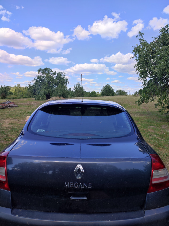 Ветровик заднего стекла, Рено Меган 2 на Renault Megane II. | 25 $ в ...