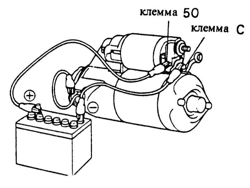 Правильное подключение стартера