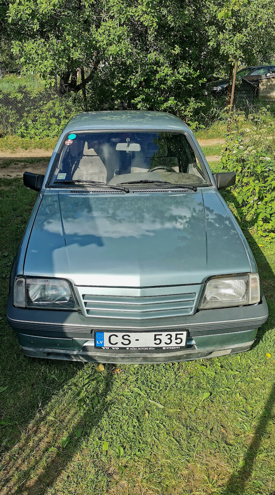 Губа — Opel Ascona C, 2 л, 1987 года | стайлинг | DRIVE2