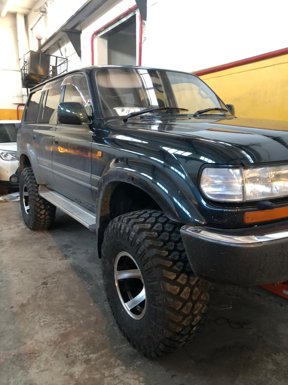 Установка 35 колёс — Toyota Land Cruiser 80, 4,5 л, 1994 года | колёсные  диски | DRIVE2