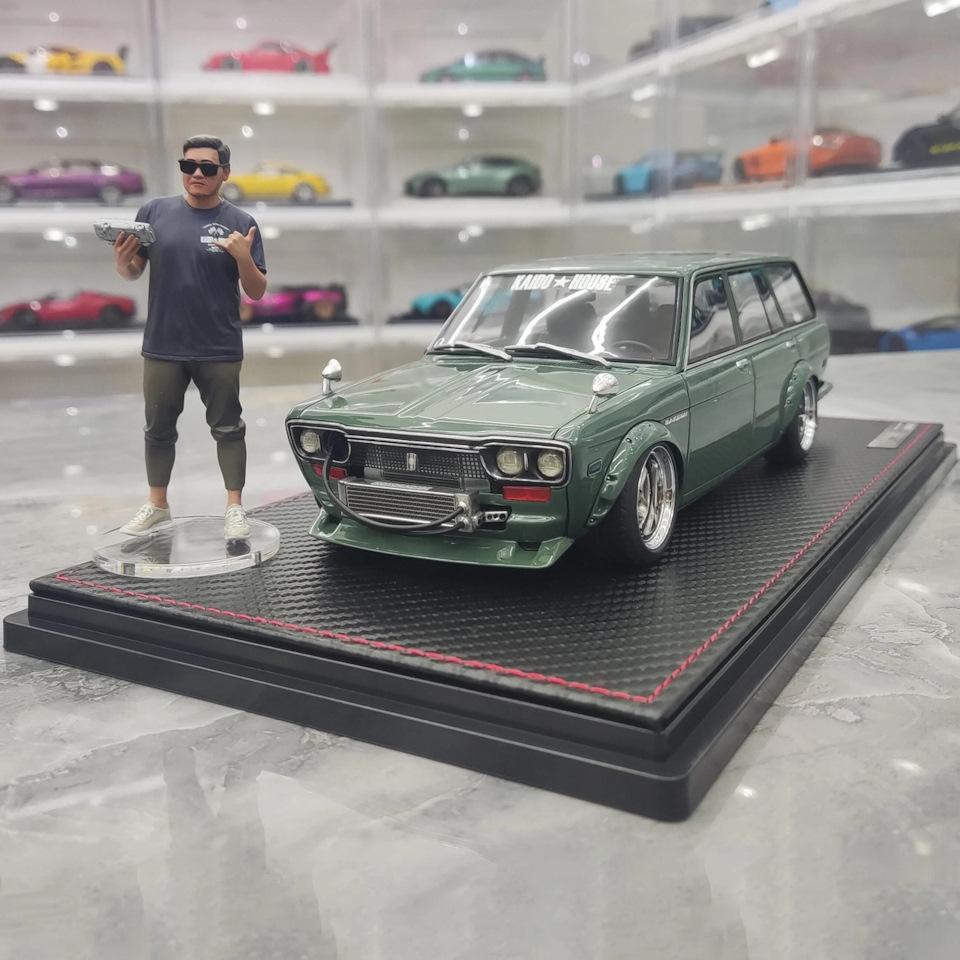 Редкая модель автомобиля Datsun Bluebird в масштабе 1/18 — DRIVE2