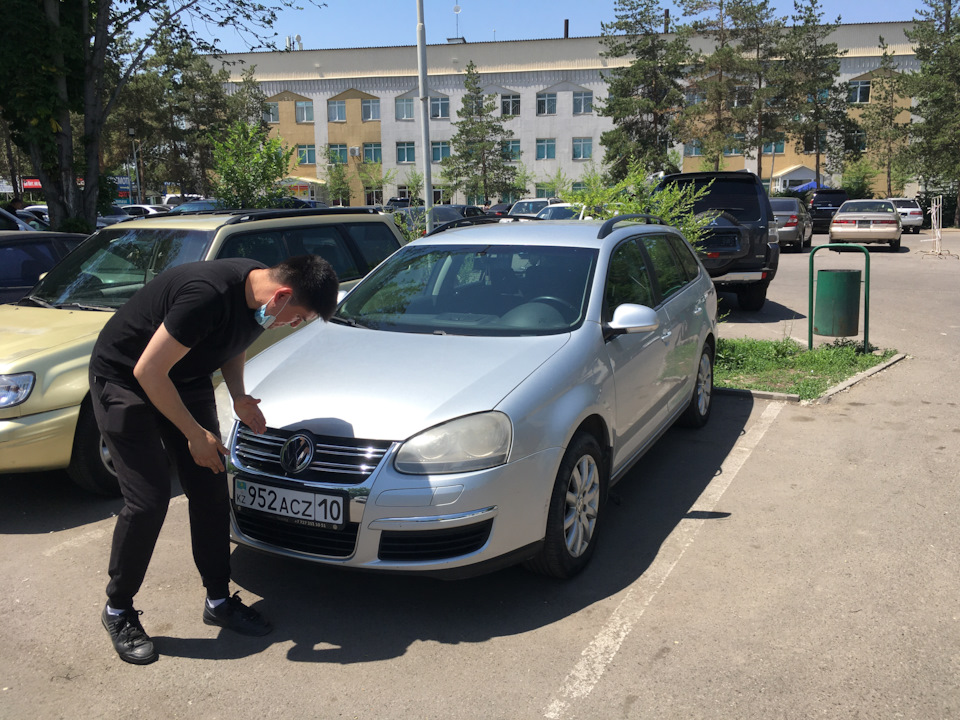 Фото в бортжурнале Volkswagen Golf Variant (Mk5)