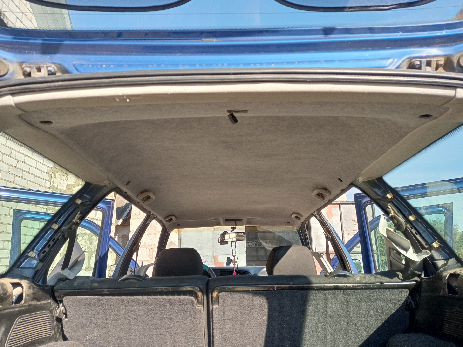 Перетяжка потолка гольф 3 универсал — Volkswagen Golf Mk3, 1,9 л, 1997 ...