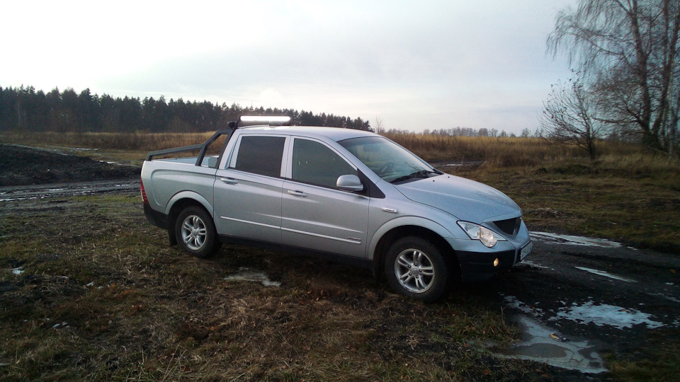SsangYong Actyon Sports Уютный ТРАКТОР!!!