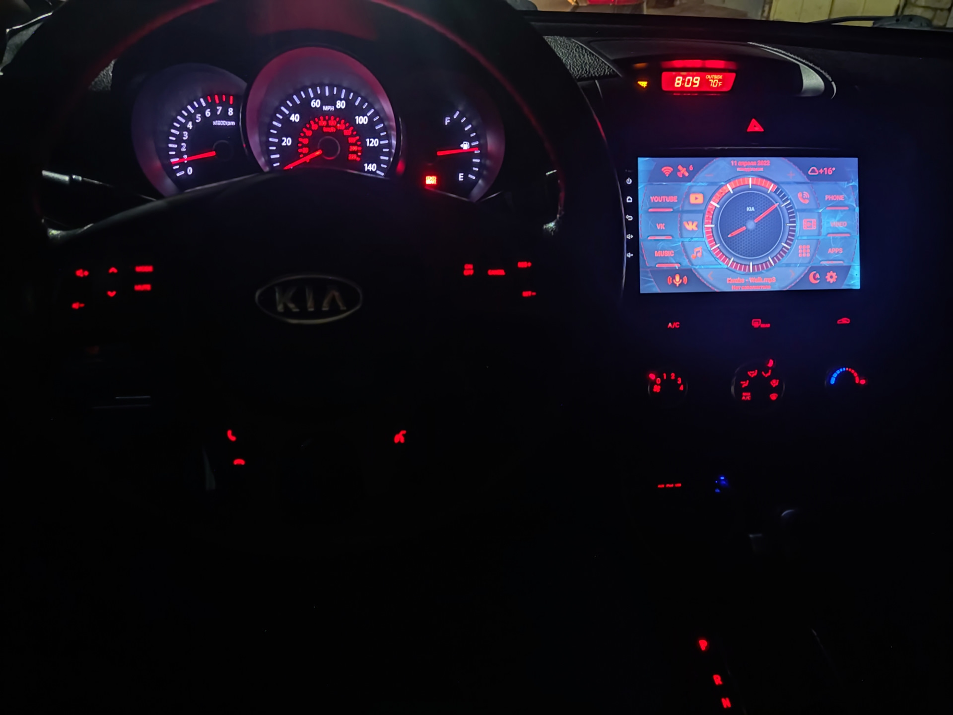 Китайское ГУ на андроид 11 — KIA Cerato (2G), 2 л, 2011 года | стайлинг ...