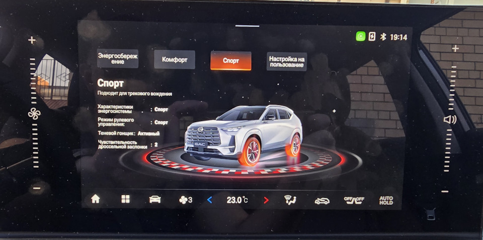 Режим — GAC GS4