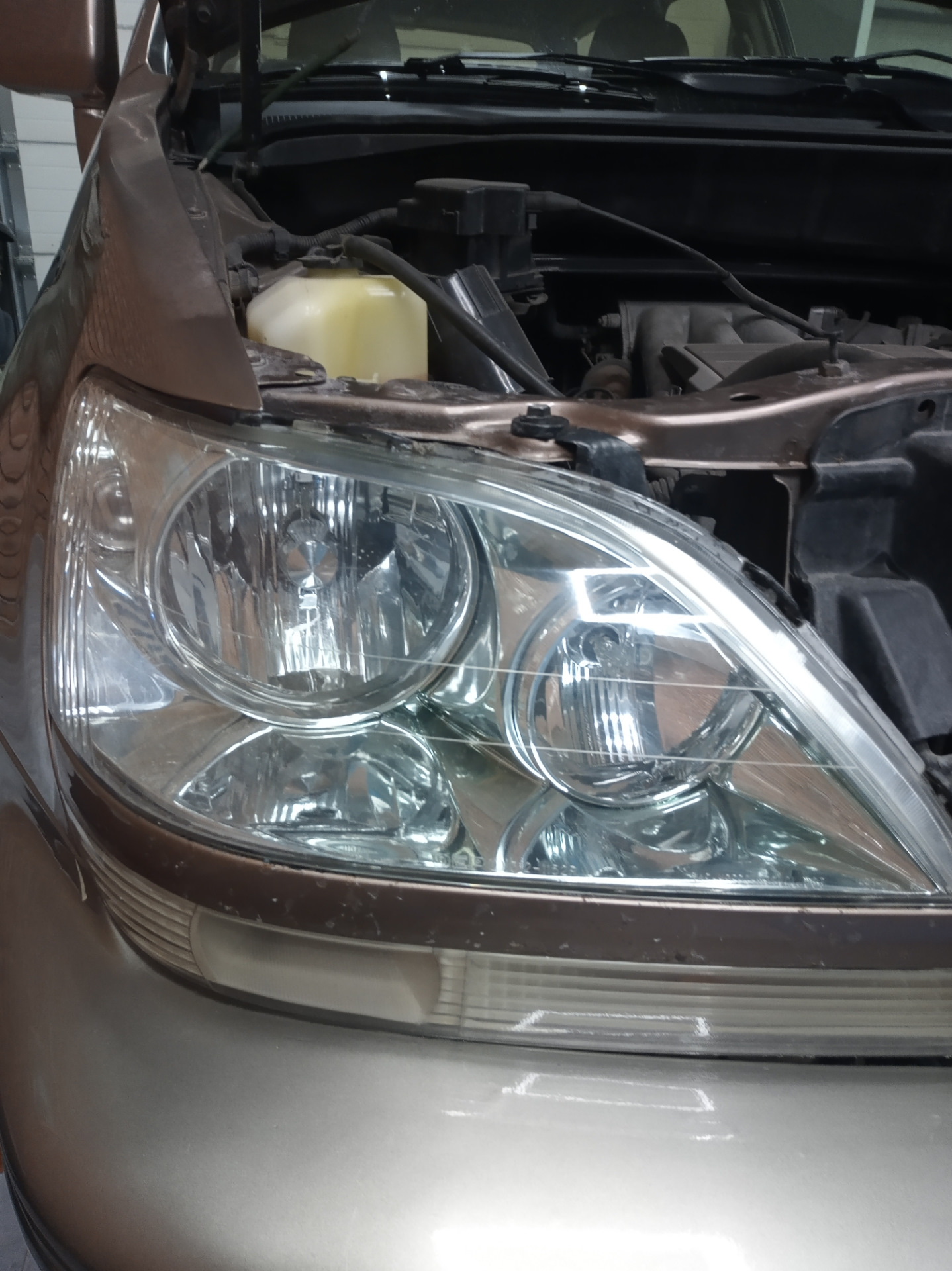 Химическая полировка фар — Lexus RX (1G), 3 л, 1998 года | визит на ...