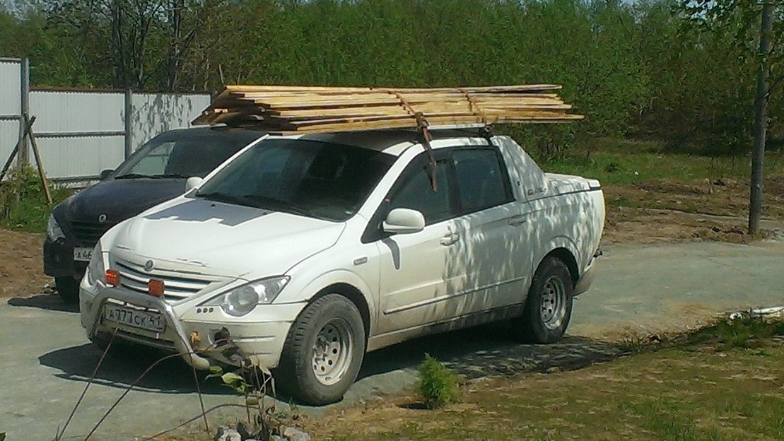 Ssangyong actyon sports свап