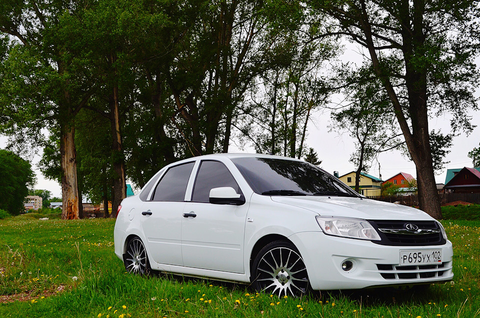 №72 Замена колёс, расходников и т.д. — Lada Гранта (1G), 1,6 л, 2014 ...