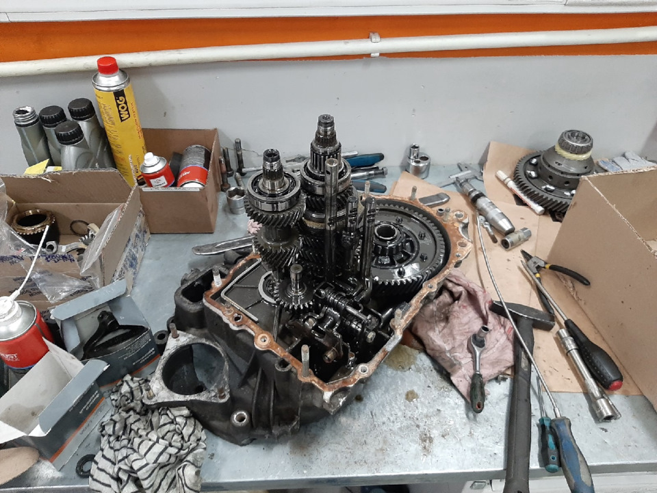 112 ряд (4 передача — стандарт), пара 4.13 и блокировка без преднатяга ...