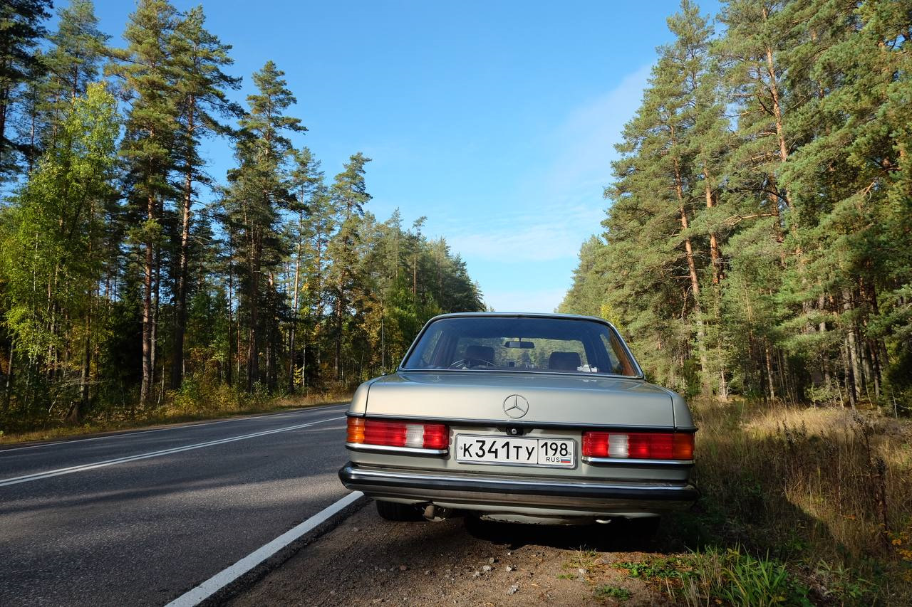 Поездка в Выборг — Mercedes-Benz W123, 2 л, 1981 года | путешествие | DRIVE2