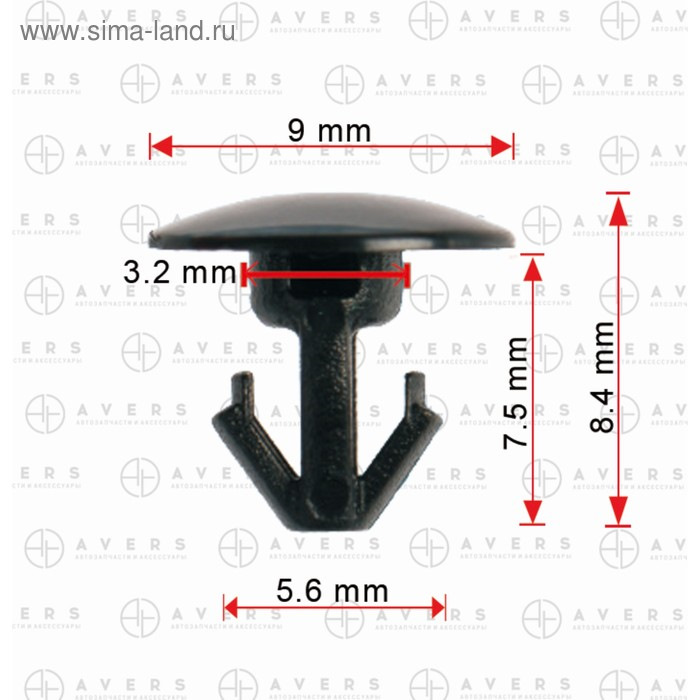 8085089922 Клипса крепления уплотнителя задней двери NISSAN INFINITI ...