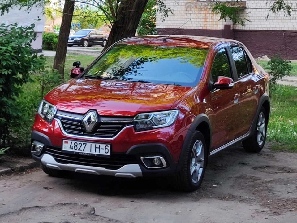 Тонировка — Renault Logan Stepway, 1,6 л, 2021 года | стайлинг | DRIVE2