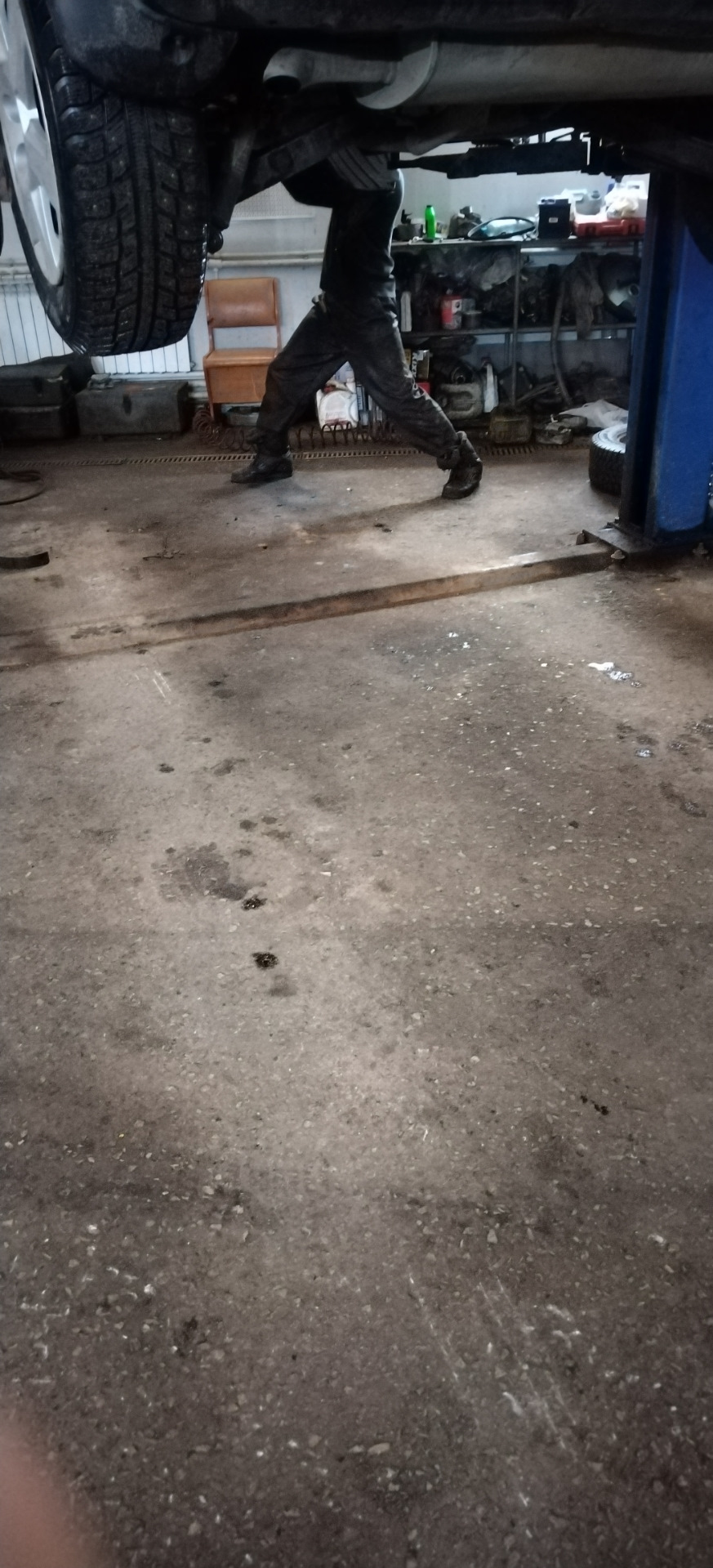 Процесс замены ремня в сервисе — Nissan Qashqai (1G)