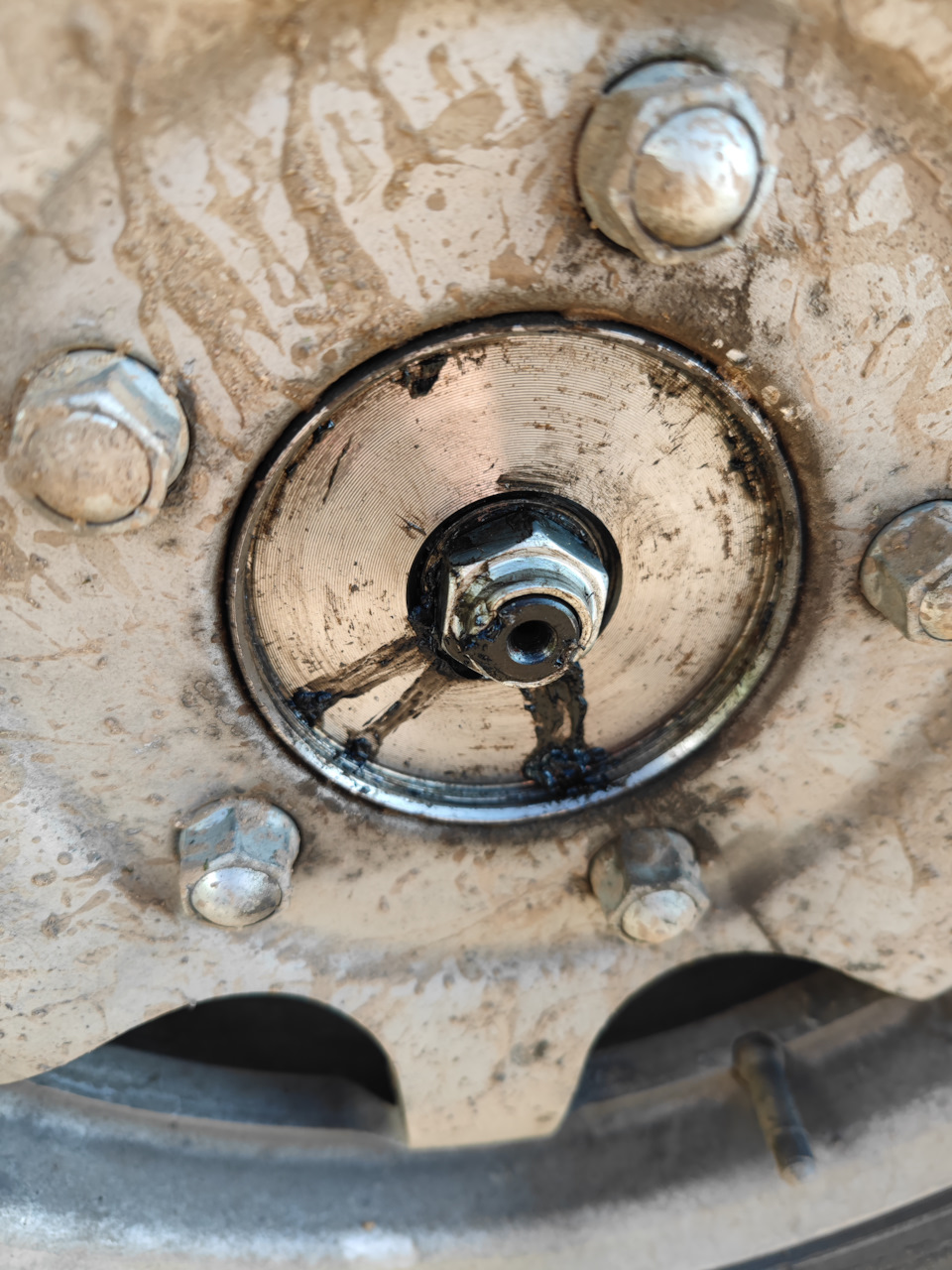 Давит смазку из подшипника — Lada Niva Travel, 1,7 л, 2022 года ...