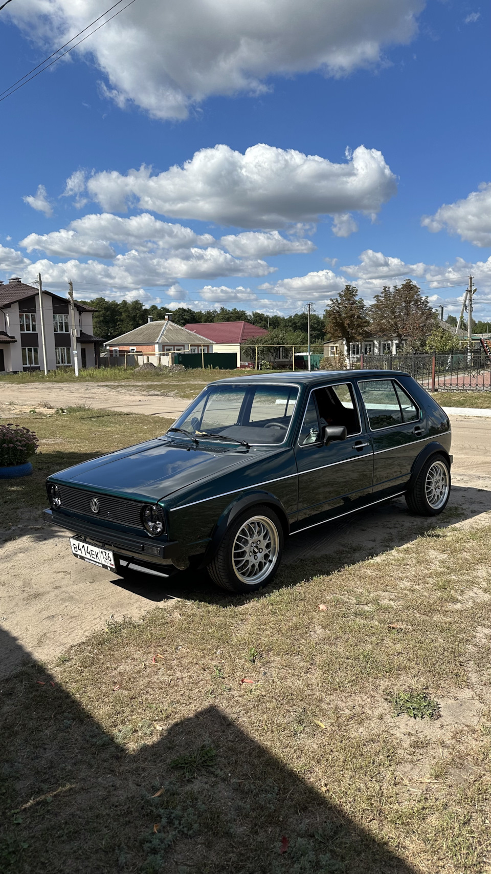 Первый выезд — Volkswagen Golf Mk1, 1,8 л, 1981 года | просто так | DRIVE2