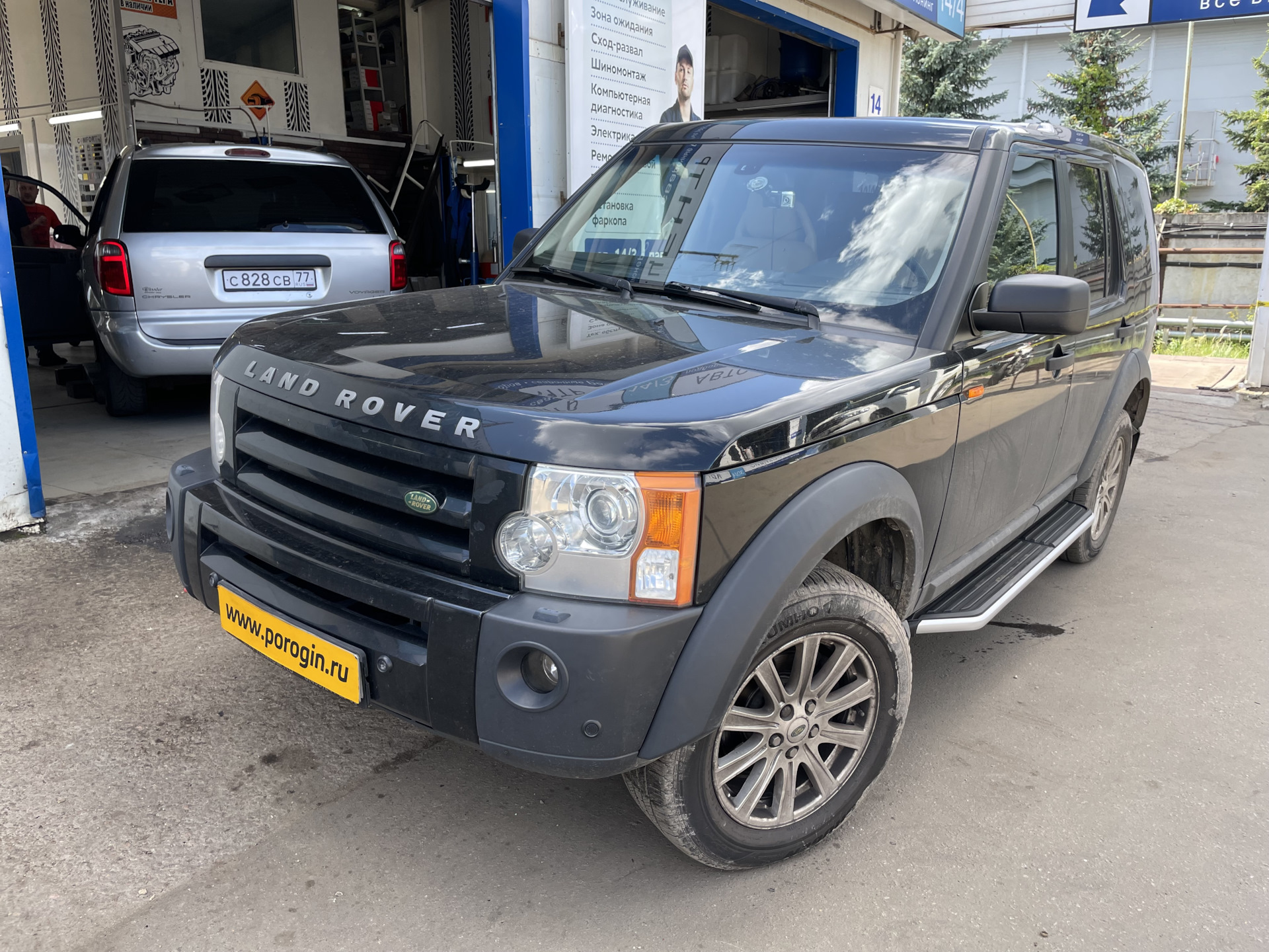 Замена гнилых порогов на Land Rover Discovery 3 2008 г.в. — porogin.ru на  DRIVE2