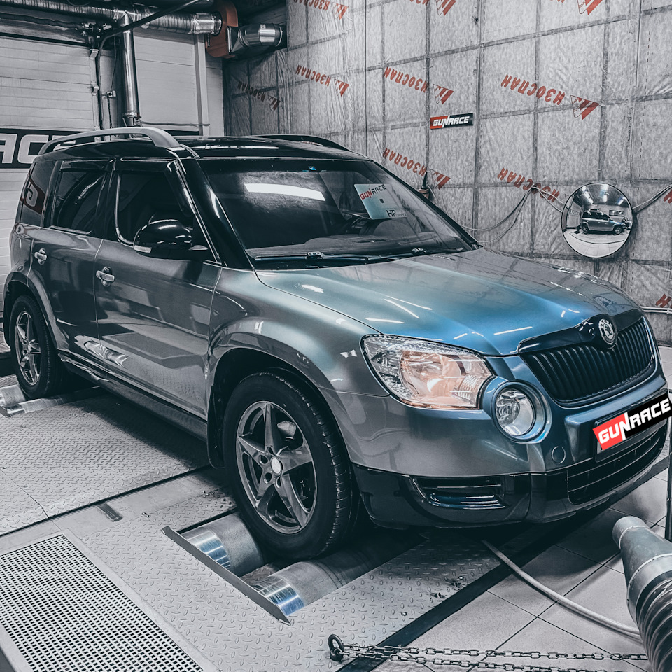 Stage 3 Skoda Yeti 1.8 (а на самом деле собран под 2.0) на механической КПП  — GunRace на DRIVE2