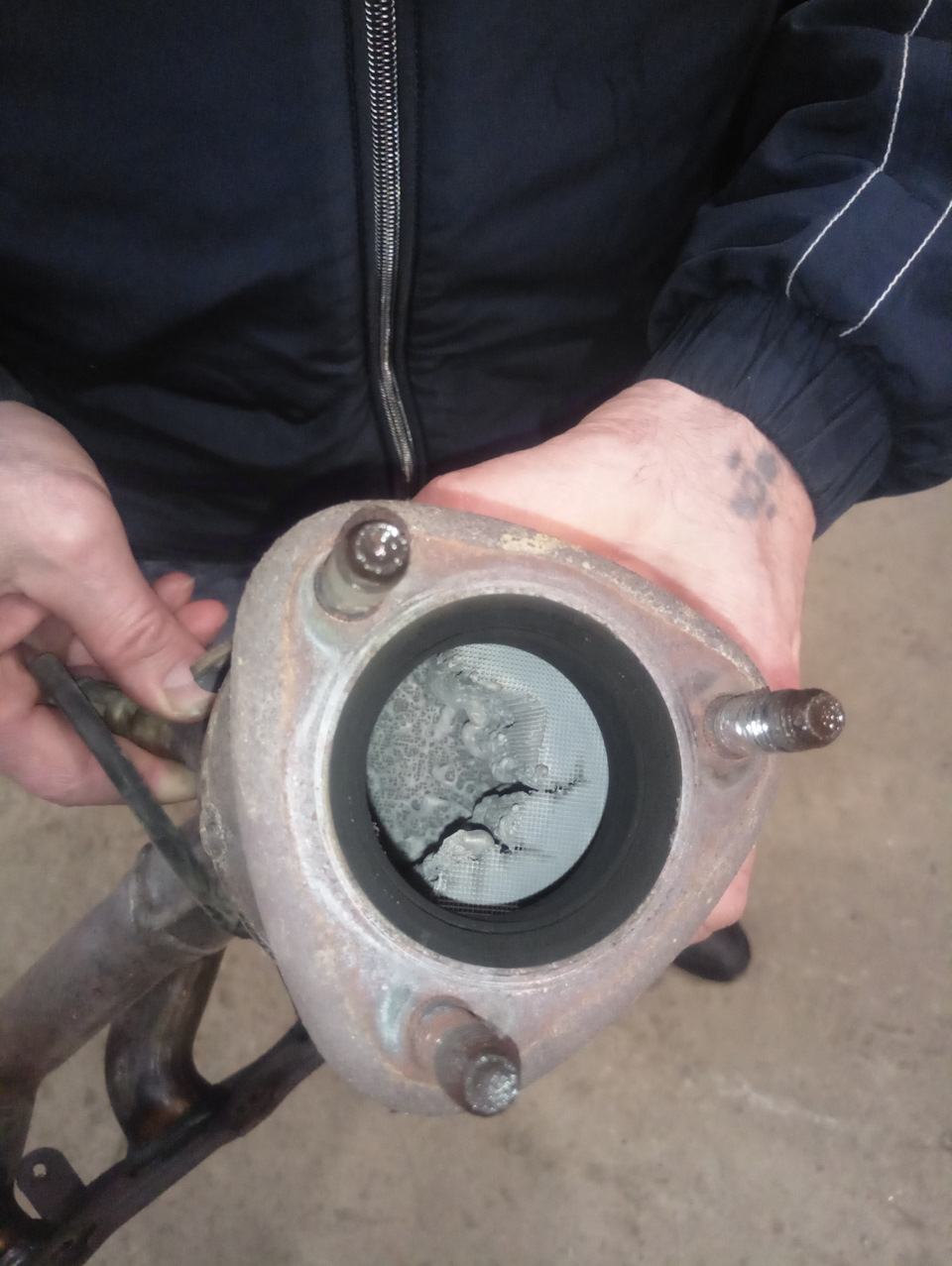 Выбил катализатор — Skoda Fabia Combi Mk2, 1,4 л, 2012 года | визит на ...