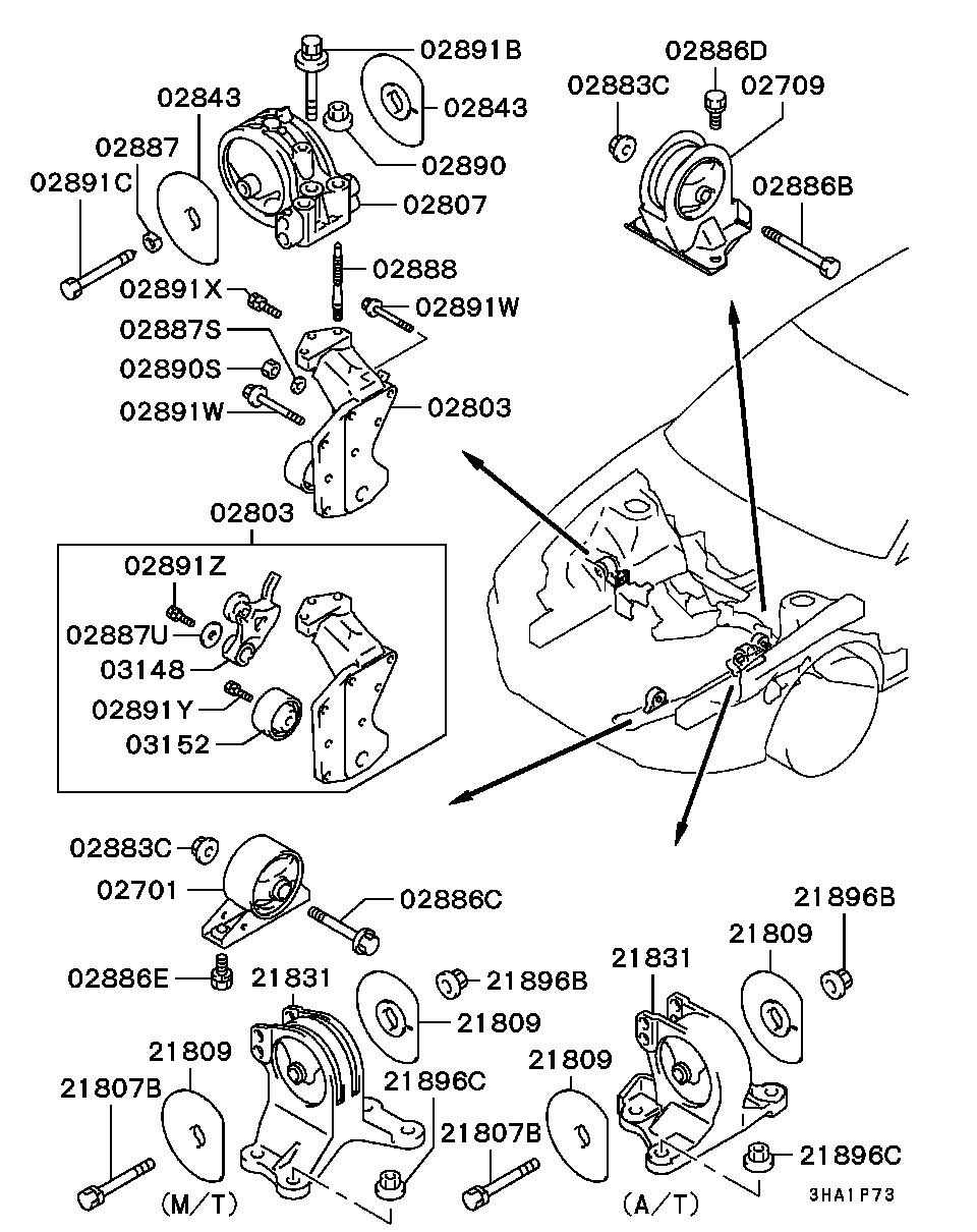 Фото в бортжурнале Mitsubishi Galant (8G). Запчасти на фото: O2701, Z1809, O2709, Timberland A/T