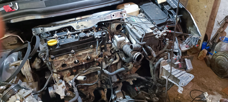 Патрубок охлаждения — Opel Zafira B, 1,7 л., 2011 года | своими руками ...