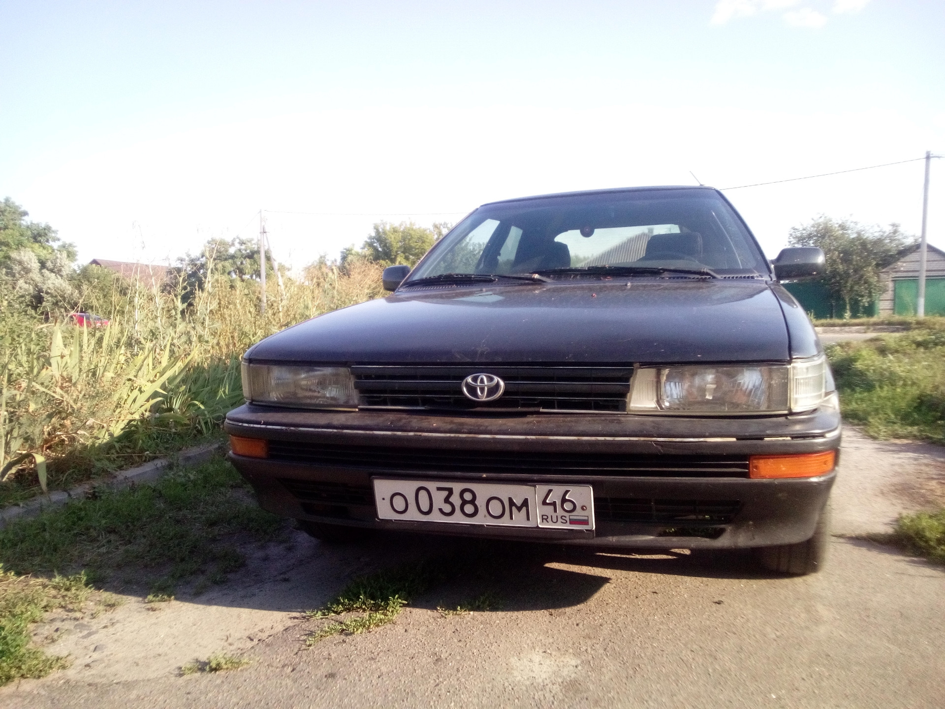 Решетка радиатора. — Toyota Corolla (90), 1,3 л, 1992 года | кузовной  ремонт | DRIVE2