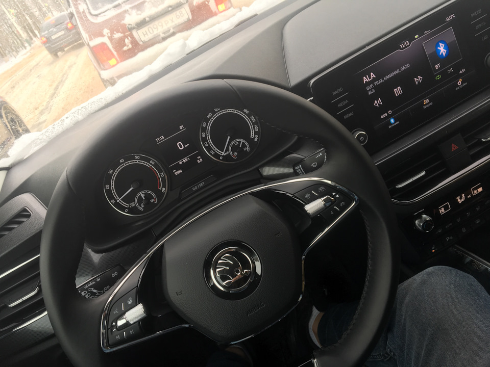 Обкатка — Skoda Rapid (2G), 1,6 л, 2020 года | наблюдение | DRIVE2