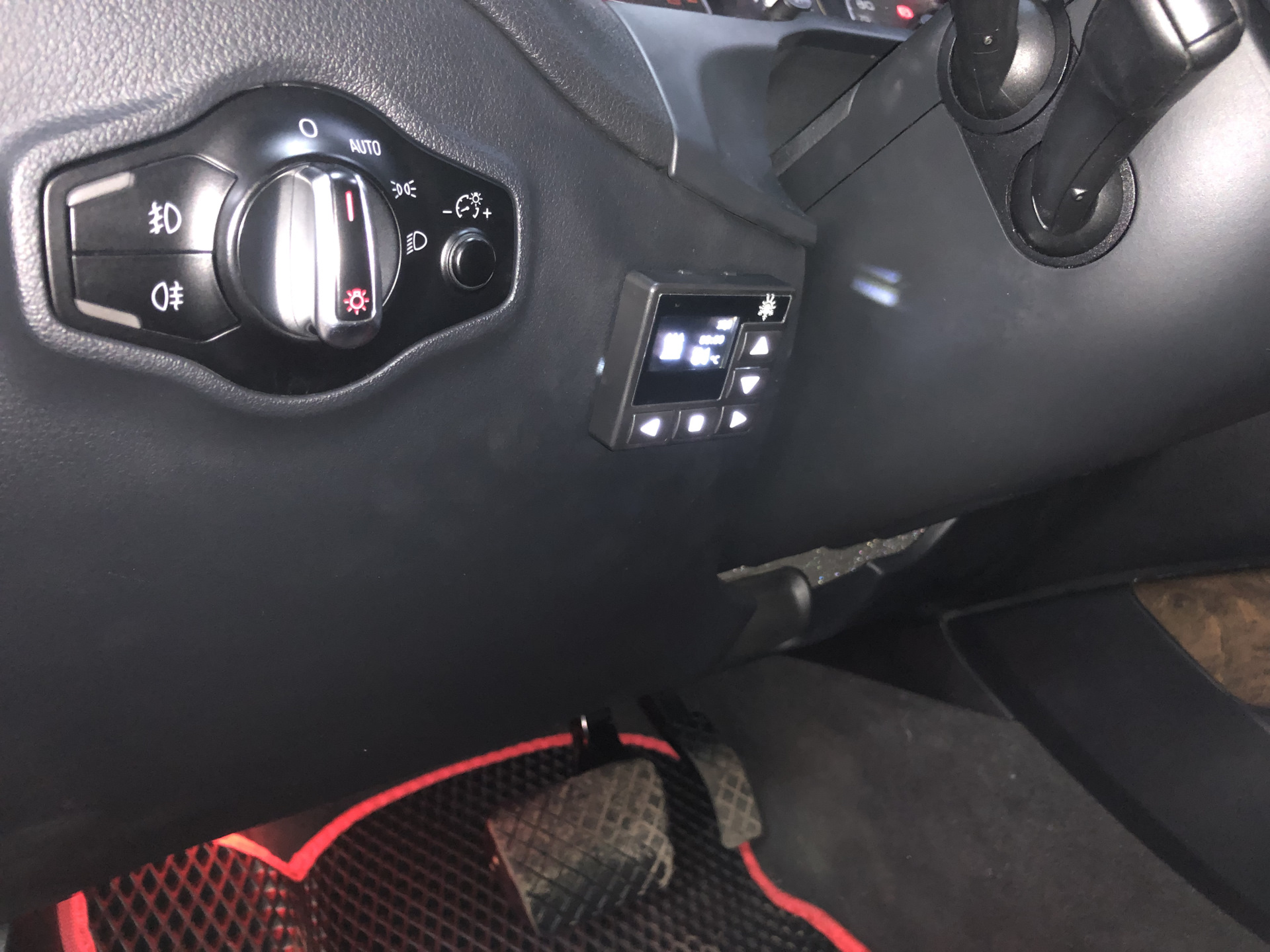 Установка отопителя Бинар-5S дизель! — Audi Q5 (1G), 2 л, 2010 года ...