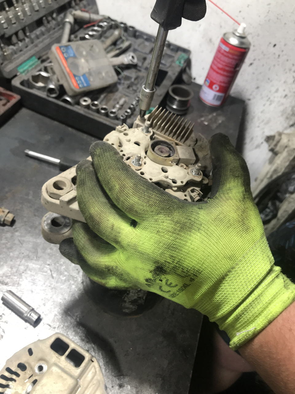 Обслуживание генератора или «загорелась лампочка аккумулятора» — Toyota ...