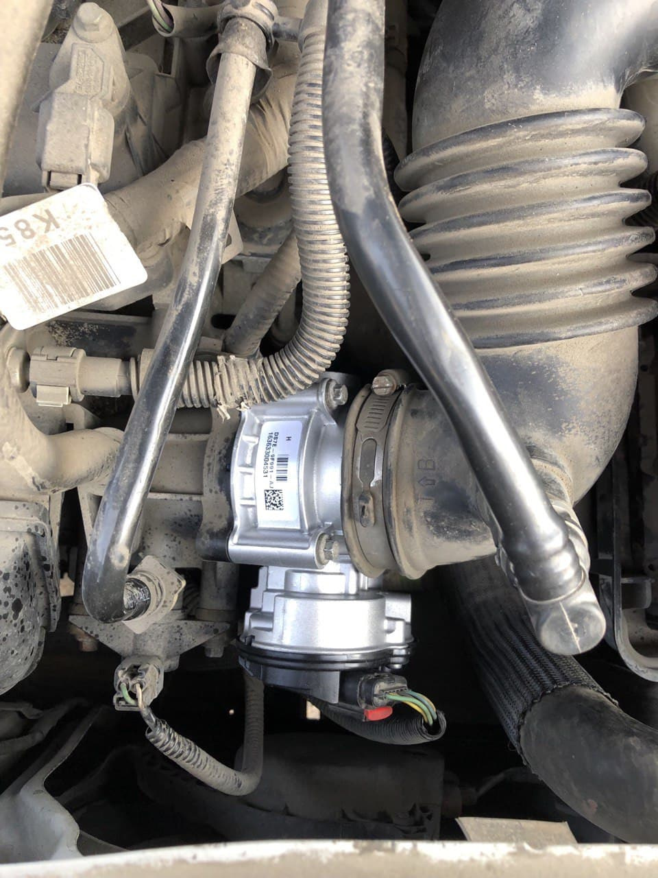 Замена дроссельной заслонки — Ford Escape (2G), 2,5 л., 2011 года ...