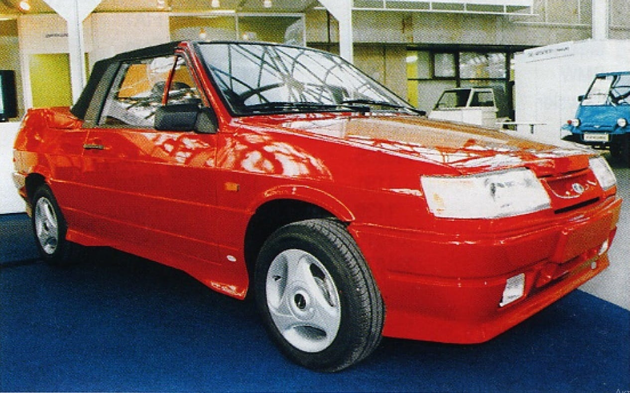 LADA BOHEMIA — судьба трех автомобилей. — Lada Samara Cabrio, 1,5 л ...