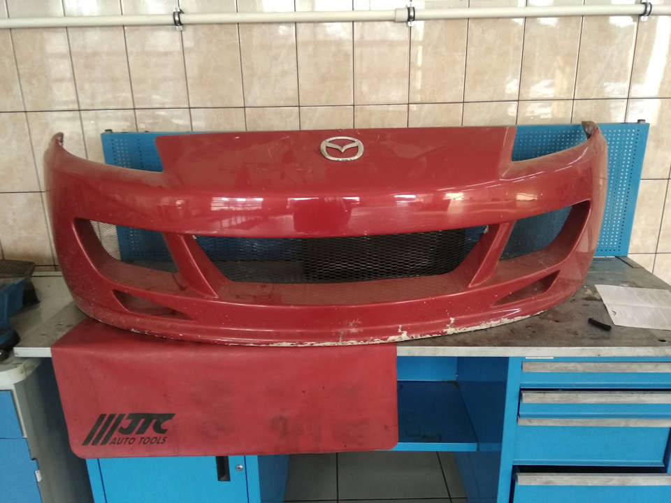 Освоил ремонт обвесов из стеклопластика — Mazda RX-8, 1,3 л, 2003 года ...