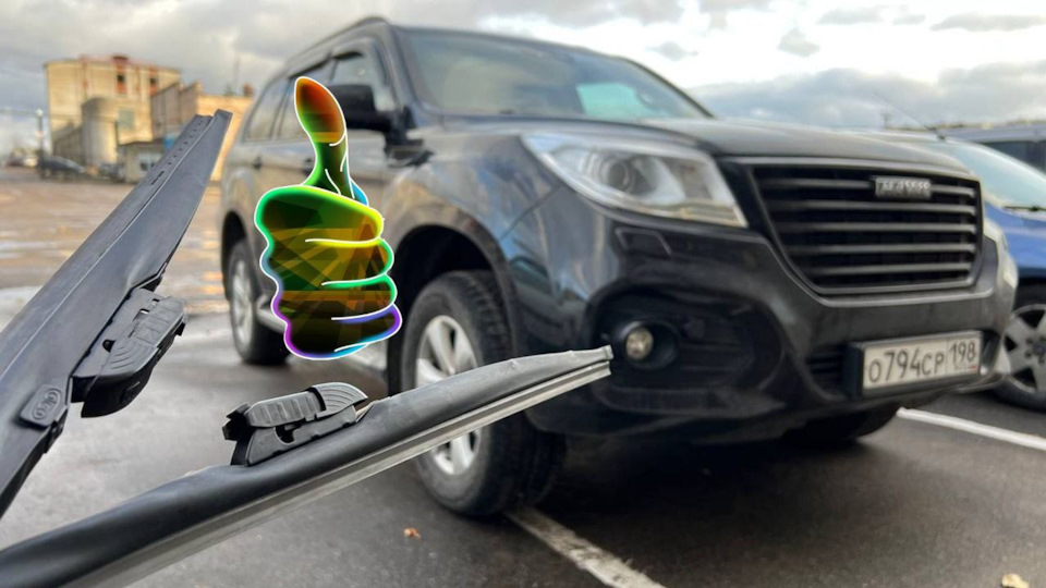 Зимние дворники на HAVAL H9 — Haval H9 (1G), 2 л, 2021 года ...