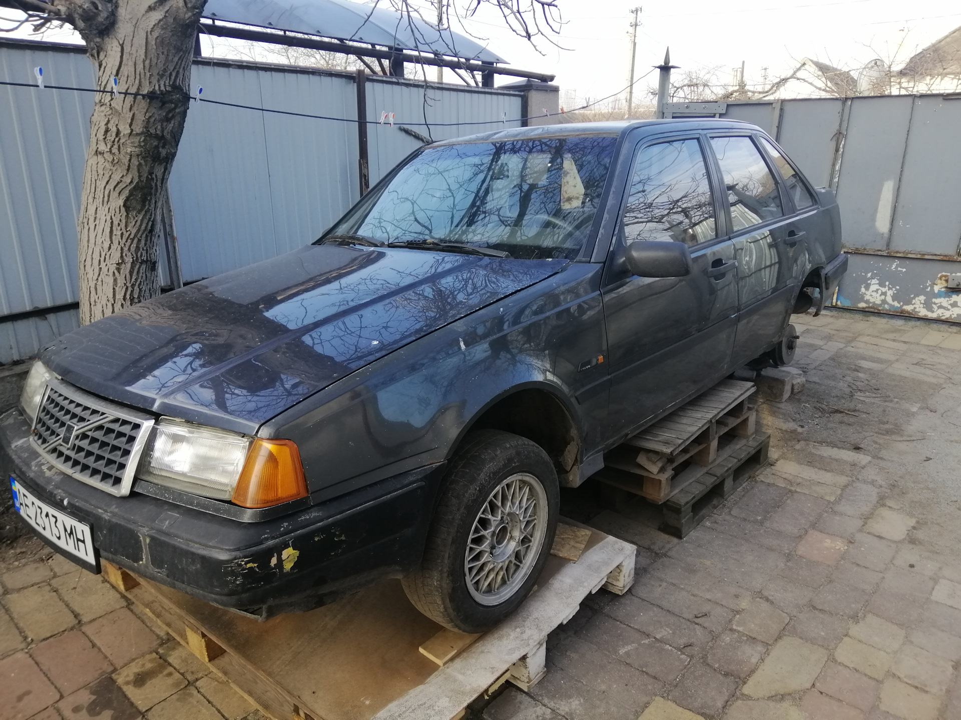 Ремонт задней балки 1 часть, стартовая. — Volvo 440, 1,7 л, 1989 года |  своими руками | DRIVE2