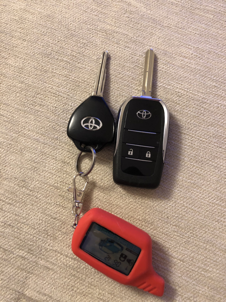 Выкидной ключ от китайцев — Toyota Corolla (140/150), 1,6 л, 2006 года ...