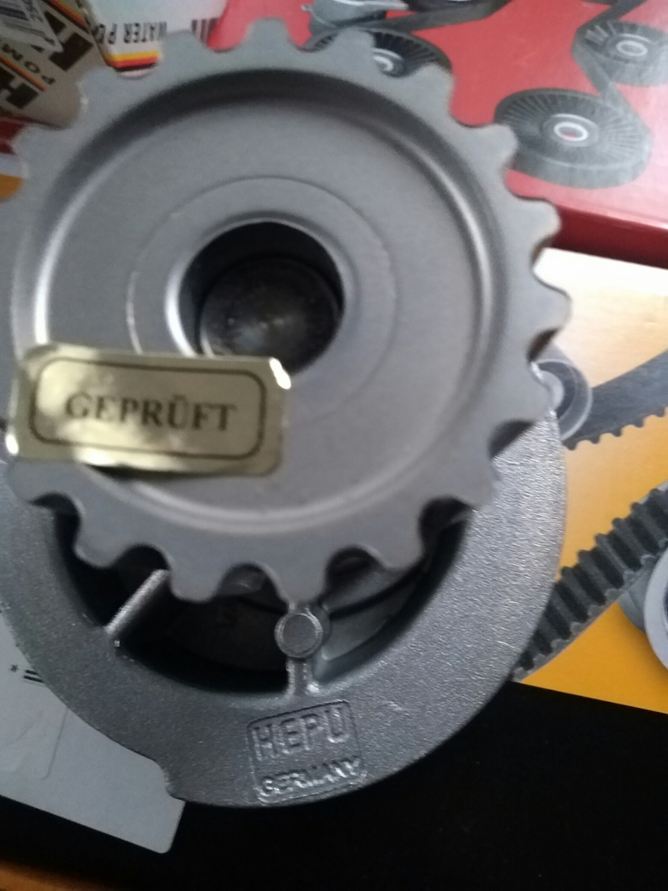 Замена ГРМ, помпы и ремня привода — Chevrolet Lacetti 5D, 1,4 л, 2008 ...