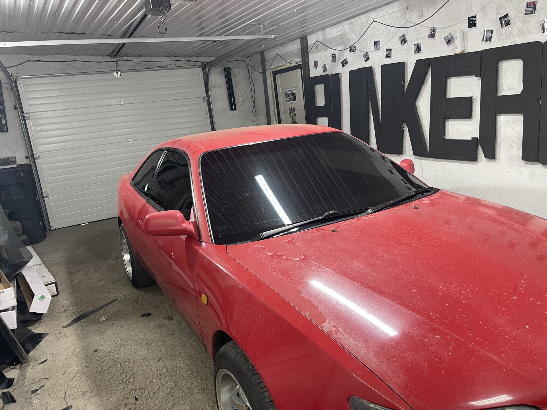 Тонировка в круг 35% — Toyota Corolla Levin (AE110/111), 1,6 л, 2000 ...