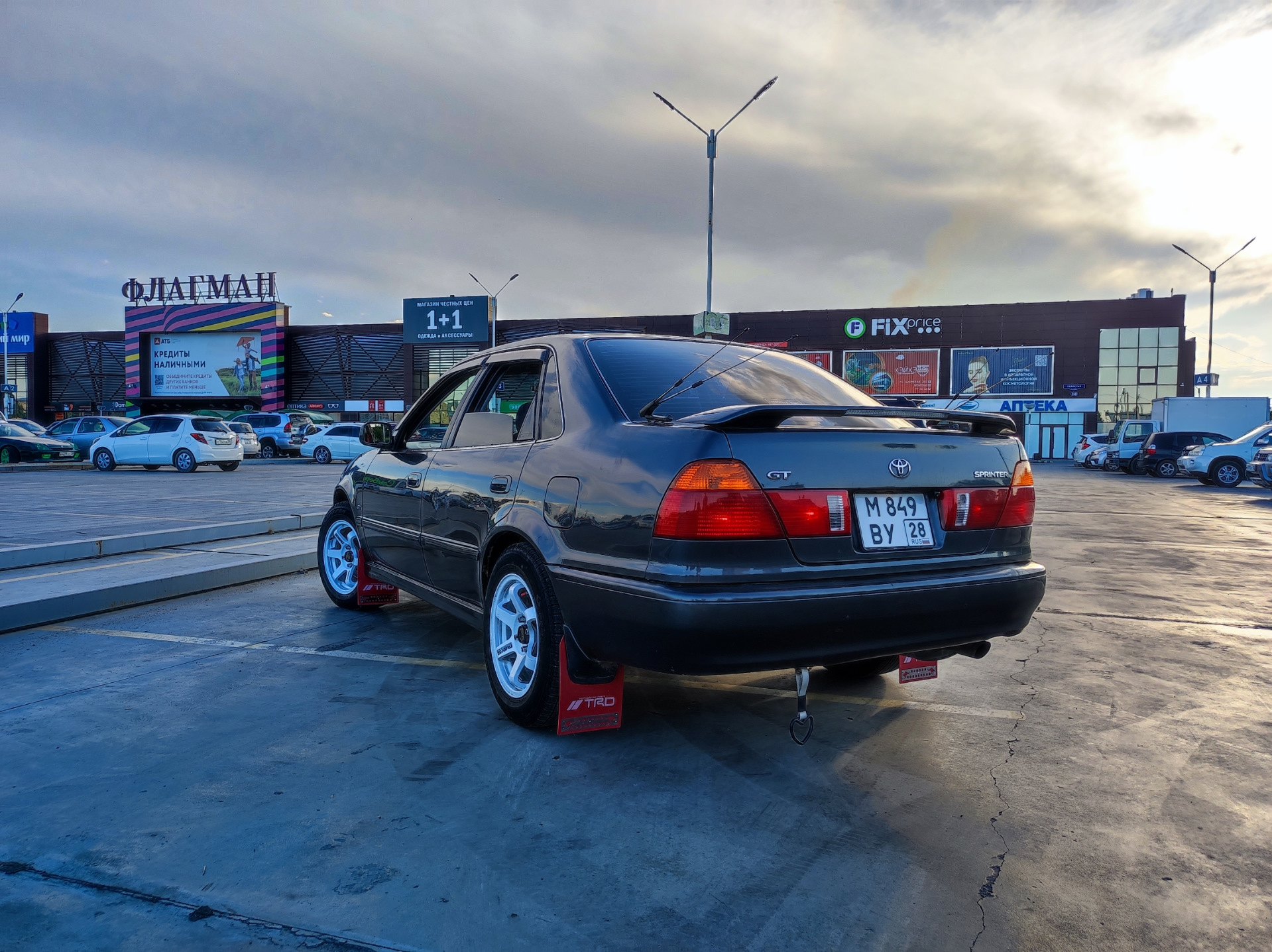 Toyota Sprinter Форсаж