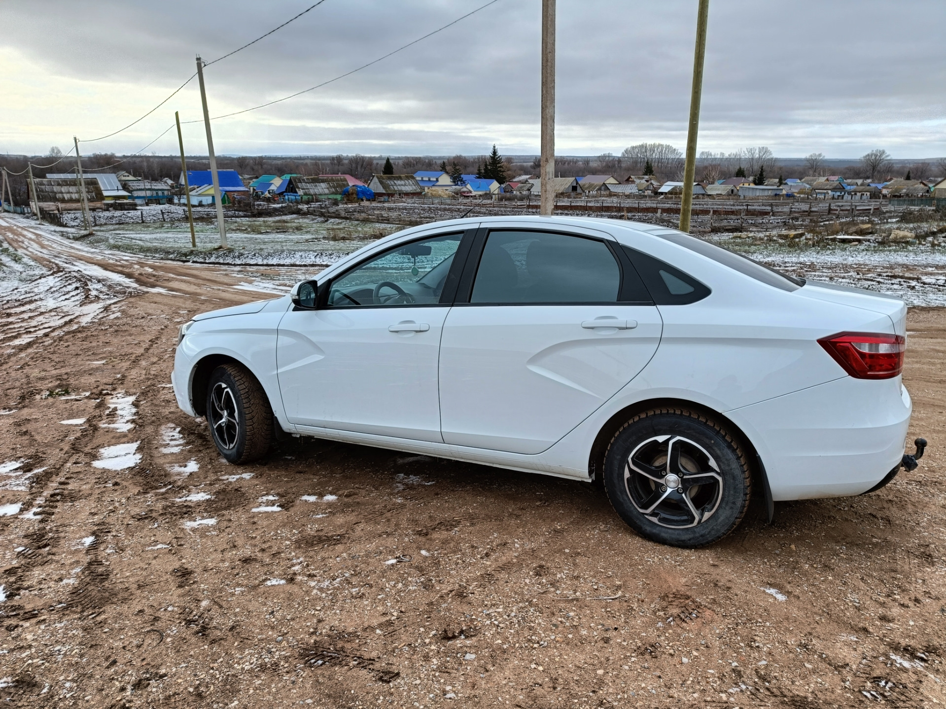 Покупки] #7. Литые диски SKAD Аллигатор (КЛ132) 6xR15 4x100 D60.1 ET50  Алмаз — Lada Vesta, 1,6 л, 2019 года | колёсные диски | DRIVE2