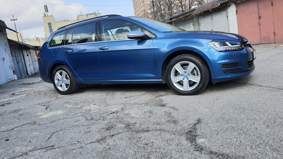как было на 16-х — Volkswagen Golf Variant (Mk7)