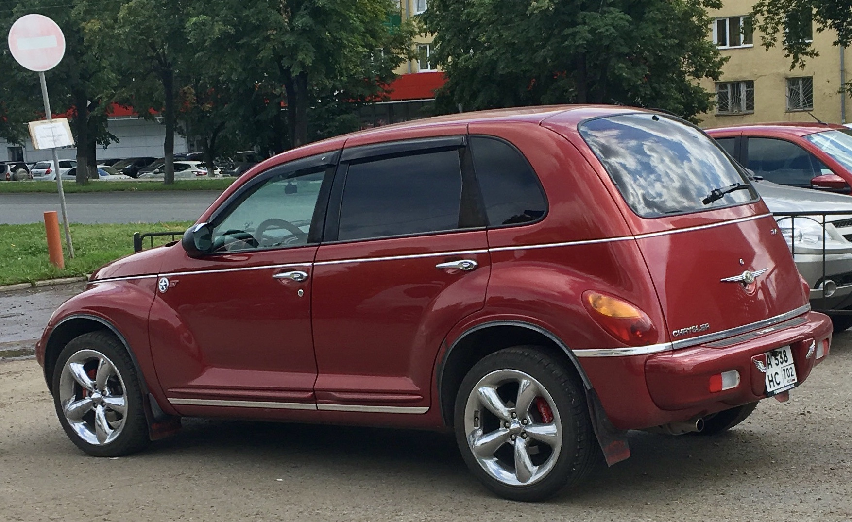 Диски пт крузер. Chrysler pt Cruiser диски. Pt Cruiser спойлер.